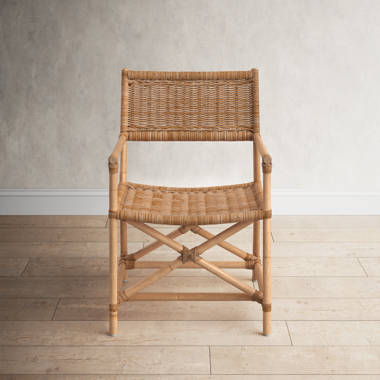 Rattan best sale directors chair